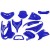 plaatwerk kit SR2000 blauw DMP